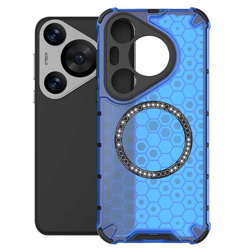 Для Huawei Pura 70 P70 Pro Plus Магнитное кольцо задняя крышка телефона чехол Magsafe кольцо беспроводная зарядка объектива защитные противоударные чехлы