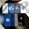 S-Schalke 04-PC Чехол для телефона для iPhone 17,16,15,14,13,12,11 Plus,Pro Max,XS,Мягкий силиконовый черный чехол