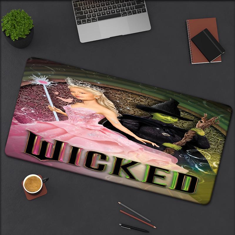 Wicked Theme Mouse Pad, Non Slip Rubber Base, Multifunctional Office & Home Decor, Perfect for Workspace Personalization.