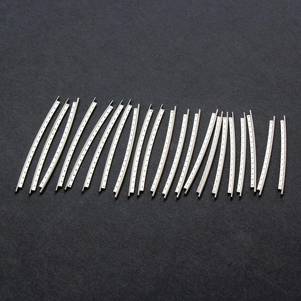21Pcs/set Guitar Fret Wire Set Stainless Steel 2.7mm Fret Wire for Guitar Replacement Accessories Playing Accessories