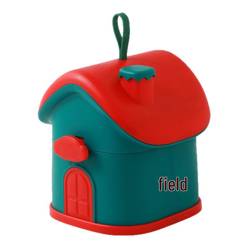 Рождественский Вечер Яблочная Подарочная Коробка - Креативная Упаковка для Конфет в Виде Маленького Домика для Детей