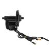 36V 500W Electric Bike Mid Mount Motor Conversion Kit with C961 Black and White Horizontal Panel
