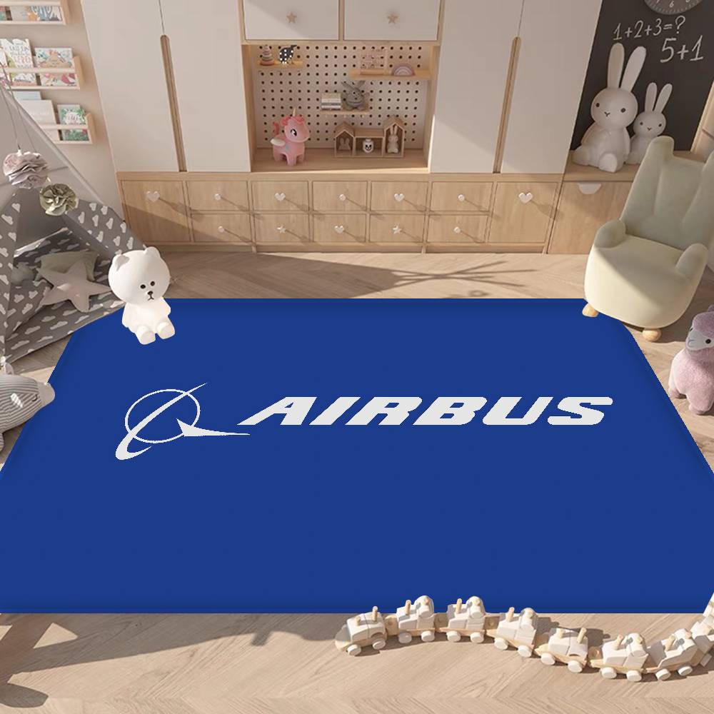 A-Airbus Коврик для ванной Комната детей Украшение спальни Балкон Противоскользящий коврик для двери Гостиная Приветственный ковер
