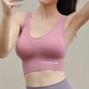Sports Underwear Women's Buckle No Steel Ring Bra Beautiful Back Shockproof Running Gather Yoga Fitness Vest Large Size