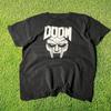 Ретро винтаж Современная футболка с металлической маской MF Doom Унисекс с коротким рукавом S5XL Унисекс Футболка