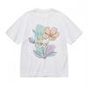 Women's Breathable All Season Classic T-Shirt Colorful Watercolor Flowers Tee