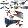 Mosasaurus Dinosaur Model Toy With Moving Jaw For Kids Educational Playroom Gift