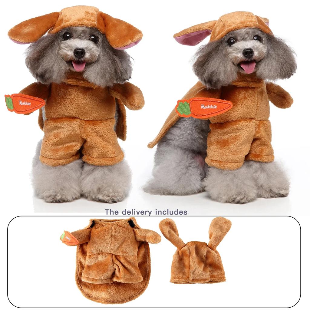 Милый костюм панды, забавная одежда, костюм для косплея собаки, забавный наряд, новинка для питомца, комплект костюмов для праздника, вечеринки, собаки, почтальона, Рождества