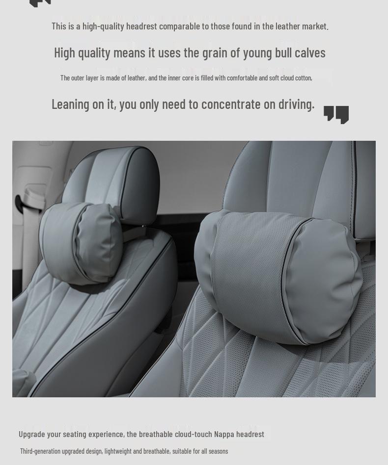 Подушка-подголовник для шеи, совместимая с Buick Envision Plus, Regal E5/E4, LaCrosse, Envision S, GL8, Velite 6, Century