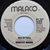 7inch Record DOROTHY MOORE - Once Or Twice / Love Me MX1059 Malaco Records 1979 US Soul/Funk Used