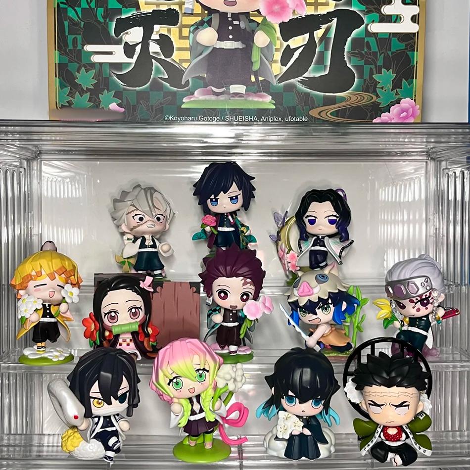 Новая Mystery Box Demon Slayer Аниме Фигурки-сюрпризы Blind Box Камадо Незуко Танджиро Хашибира Иноске Коробка-сюрприз Подарок на День Рождения Высокое Качество
