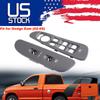 LHD Front Door Window Switch Bezel Lifter Panel Cover Trim Kit Fit For Dodge Ram 1500 2500 2002-2005 Car Accessories