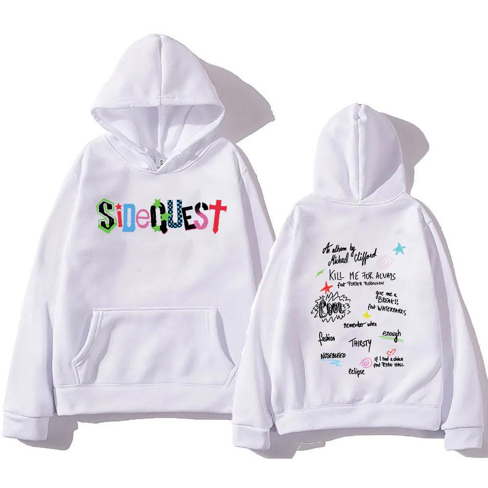 5 Seconds of Summer Michael Clifford Hoodie 2025 Album SIDEQUEST Men/women Hoodies Harajuku Winter Clothes Pullover Sweatshirt