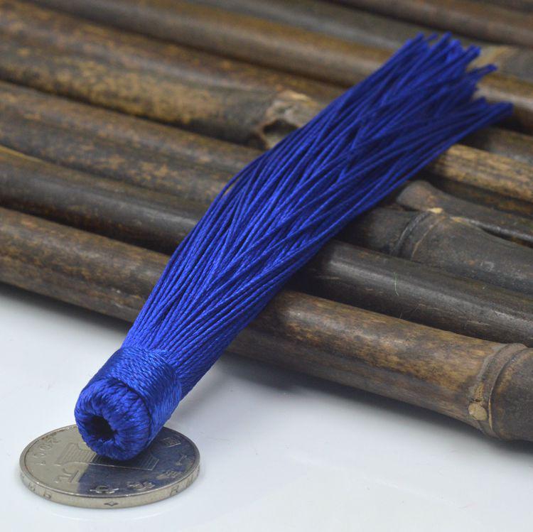 12cm High-Grade Vertical Tassel Car Hanging Sachet with Chinese Knot