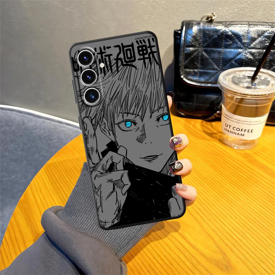 Аниме Чехол для Samsung Galaxy A22 A23 A35 A41 A16 A21s A12 A13 A51 A52 A33 A34 A24 A31 A54 A71 A14 A15 A72 A73 Задняя Крышка Телефона