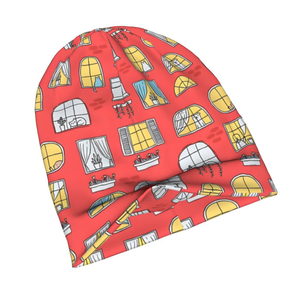 Windows Classic Knit Hat for Adults Available in Versatile Tones Ideal for Subtle Styling During Cool Days or Relaxed Seasons