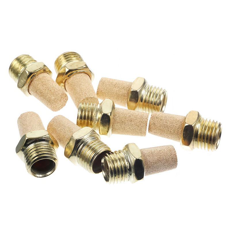 Brass Pneumatic Air Filter Muffler BSL BSLM Quick Release Coupler for Air Compressor Pump 1/4" 1/8" NPT