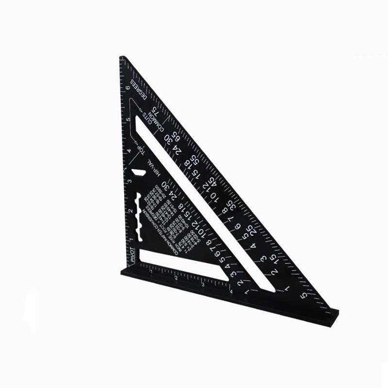 Triangular Woodworking Durable Square Metric Measurements Craft Tool Building