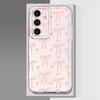 Милый Розовый Чехол-Бант для Телефона Samsung Galaxy A54 A15 A14 A16 A56 A50 A26 A24 A33 A52 A25 A51 A36 A13 A52 A31 A55 A23 A34 A35