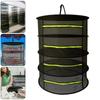 4 Layer Drying Rack Net Large Shelf Hydroponic Herb Plant Hanging Dryer