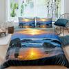 3D Print Natural Landscape Camping Night Sky Comfortable Duvet Quilt Cover Pillowcase Bedding Set Children Bedroom Home Textile