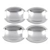 Car Upgrade Chrome Silver Door Handle Cover For Nissan March /Micra K12 2003-2010 Cars Accessories Door Bowl Cover