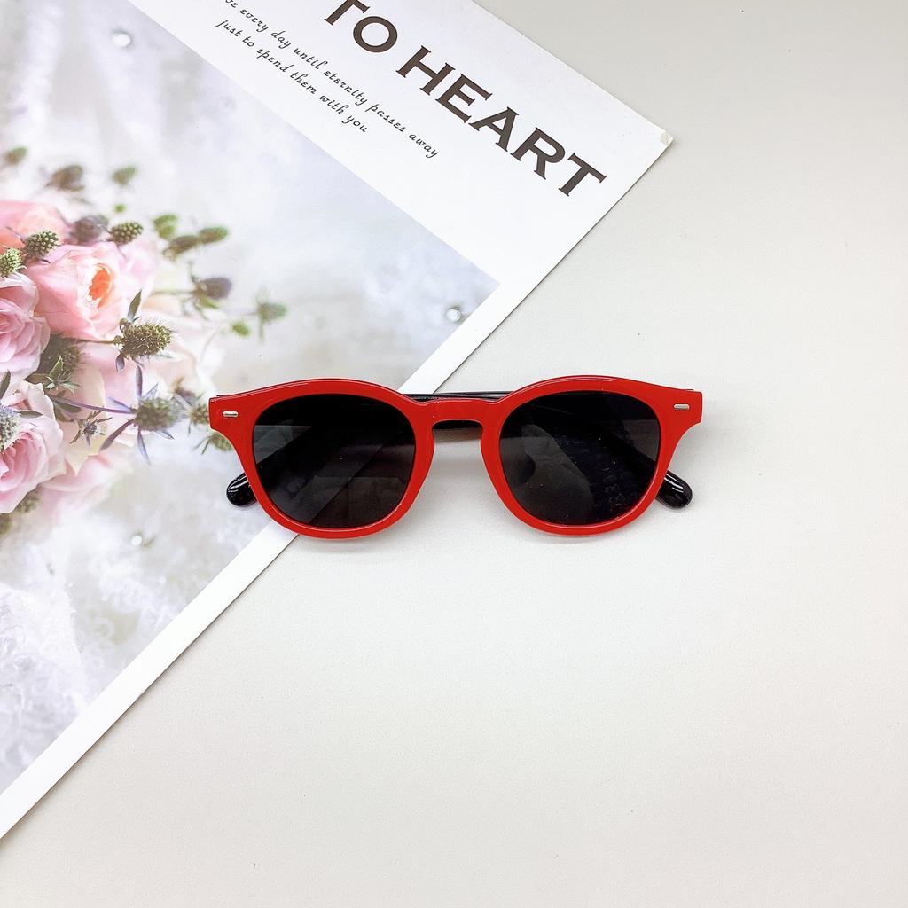 Модные детские солнцезащитные очки коробка милые солнцезащитные очки для девочек солнцезащитный козырек солнцезащитный крем защита от ультрафиолета очки для мальчиков Tide