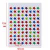 Hot Homework DIY Craft for School Children Star Shape Stickers Labels Teacher Reward Kids