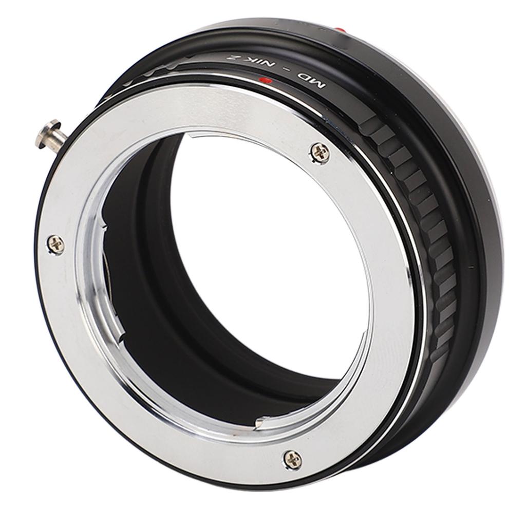 Lens Mount Adapter High Accuracy Lens Converter Ring for Minolta MD Lens To for Nikon Z Bayonet