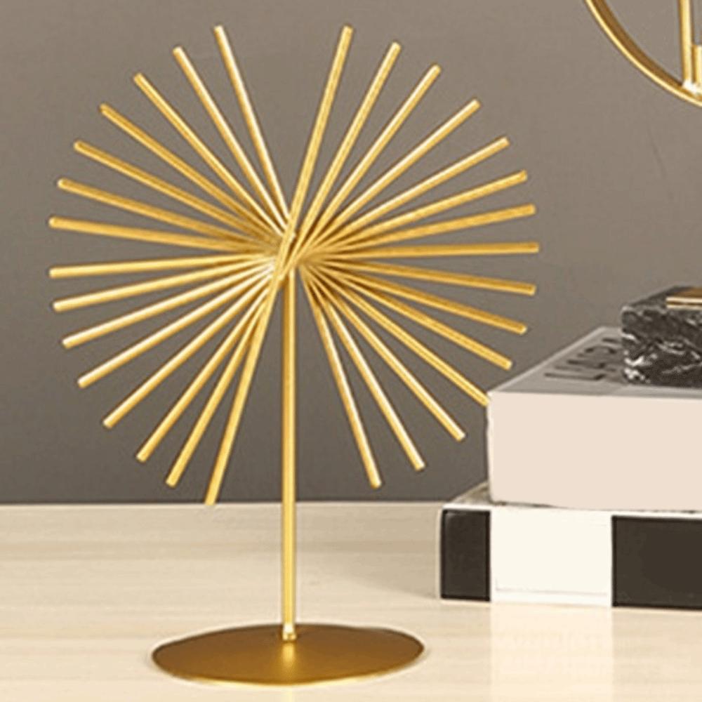 Iron Metal Tabletop Decorative Statue Indoor Display Metal Artwork Showroom Interior Decor