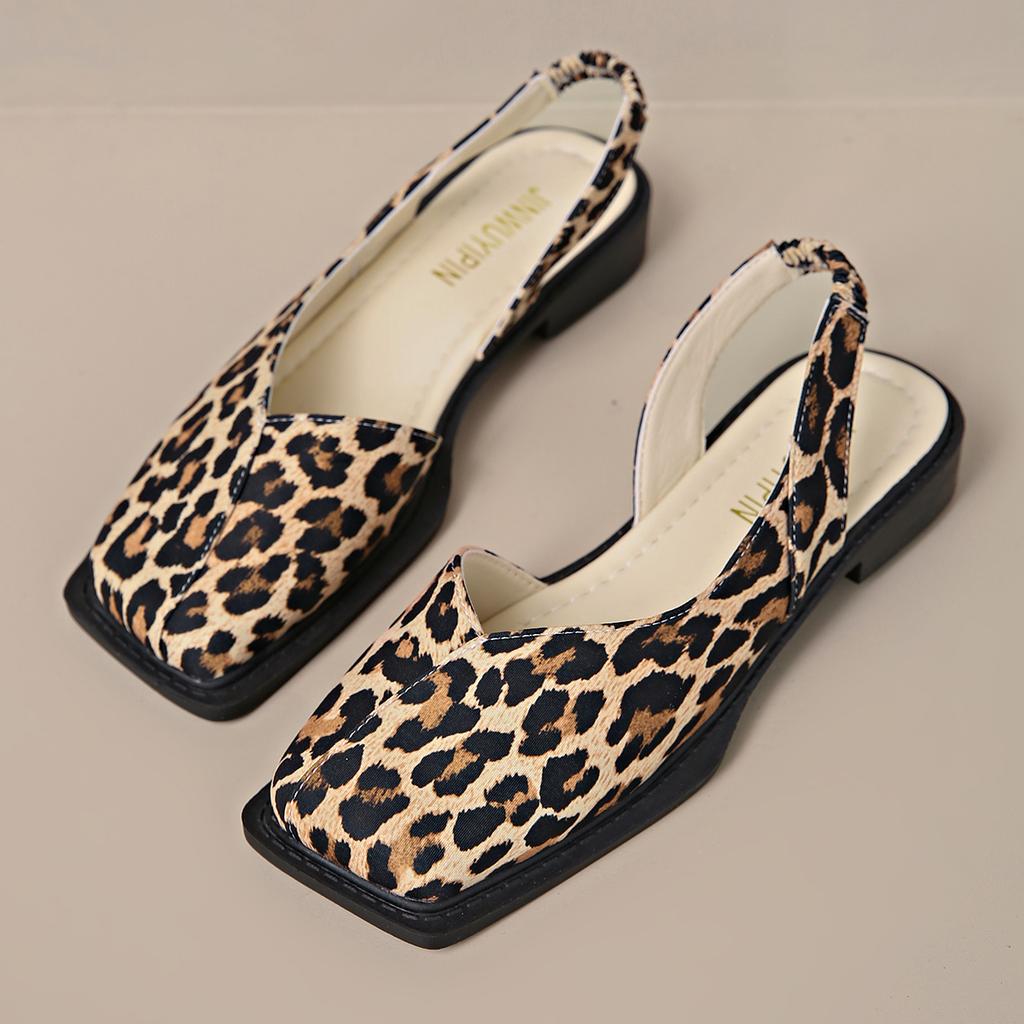 Fashion New 2025 Summer Women's Sandals Elegant Medium Heel Toe Mules Comfortable Office Women's Shoes Buckle Heels Women