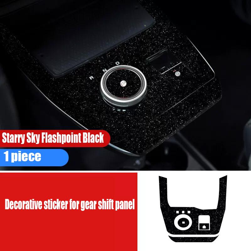Car interior gear shift panel decorative sticker Car interior decorative sticker For MG 4 MG4 EV Mulan 2022 2023 2024 UU333