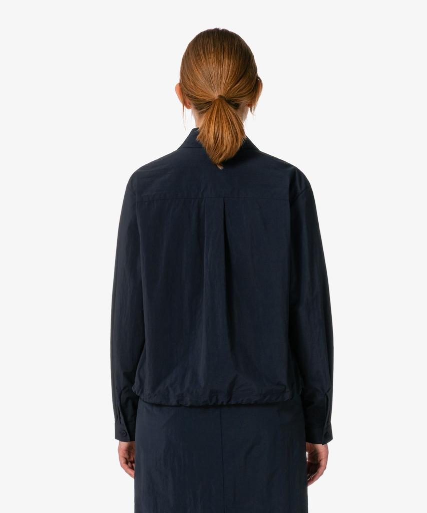 LACOSTE Женская верхняя одежда Рубашка с деталью-галстуком Cf026E-56G Hde