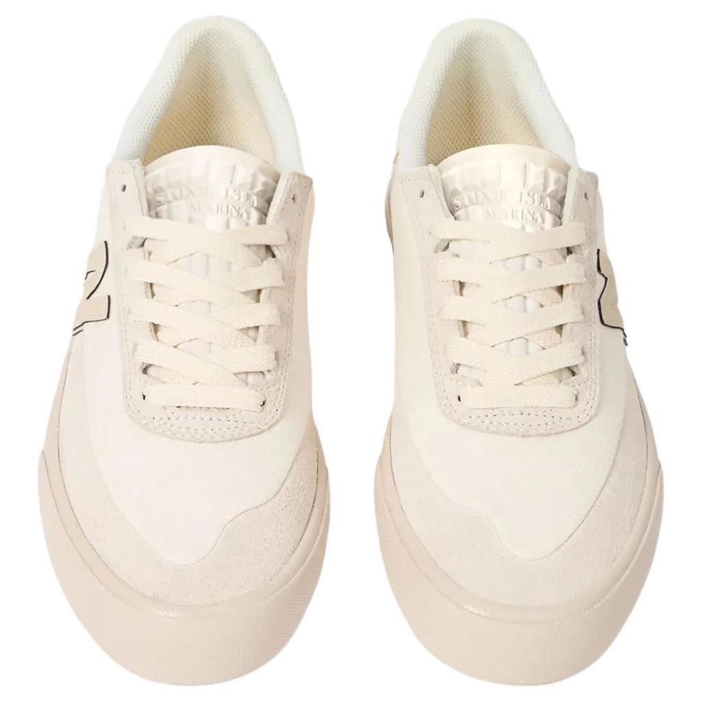 Кроссовки New Balance X Stone Island Nb 272 из парусины и замши, с круглым носком, на шнуровке, низкие, мужские, бежевые K1S25S100020SNB02V0093
