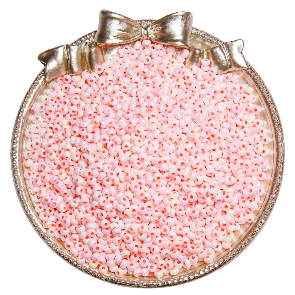 20g High Quality Glass Seed Beads Shiny Glazed Pearl Glass Beads For Earring Bracelet Necklace DIY Jewelry Craft Garment Accessoreis Making