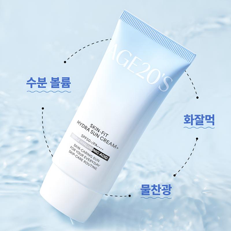 AGE20’s Skin-Fit Hydra Солнцезащитный крем+ SPF50+, PA++++ (50мл)