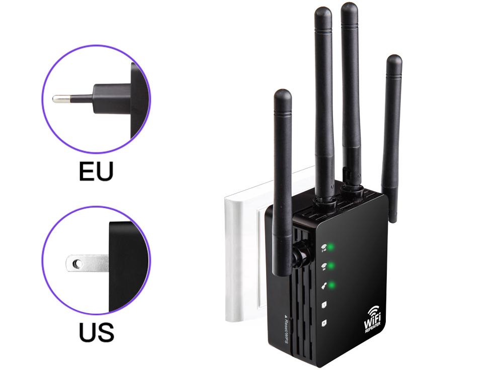 Двухдиапазонный гигабитный WiFi-повторитель и усилитель сигнала