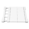 Tension Shelf Adjustable Closet Divider 24cm Width Storage Rack for Cabinet Wardrobe