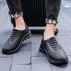 Fashion Non-slip Loafers Wear-resistant Male Shoes Waterproof Rainy Day Garden Plastic Outdoor Gum Without Lacing 2024 Men's Rain Boots