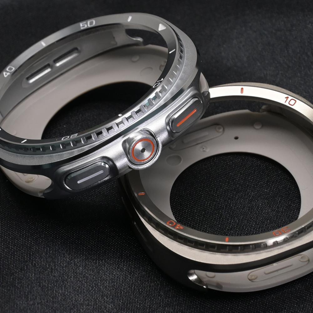 Алюминиевый сплав Чехол для Samsung Galaxy Watch 8 44 мм 40 мм Жесткий каркас Защитная крышка для Samsung Watch 8 Аксессуары Защитный