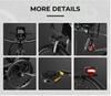 SAMEBIKE 26" City Electric Bike, 500W Motor, 36V 15Ah Lithium Battery, Commuter E-Bike with Rear Rack