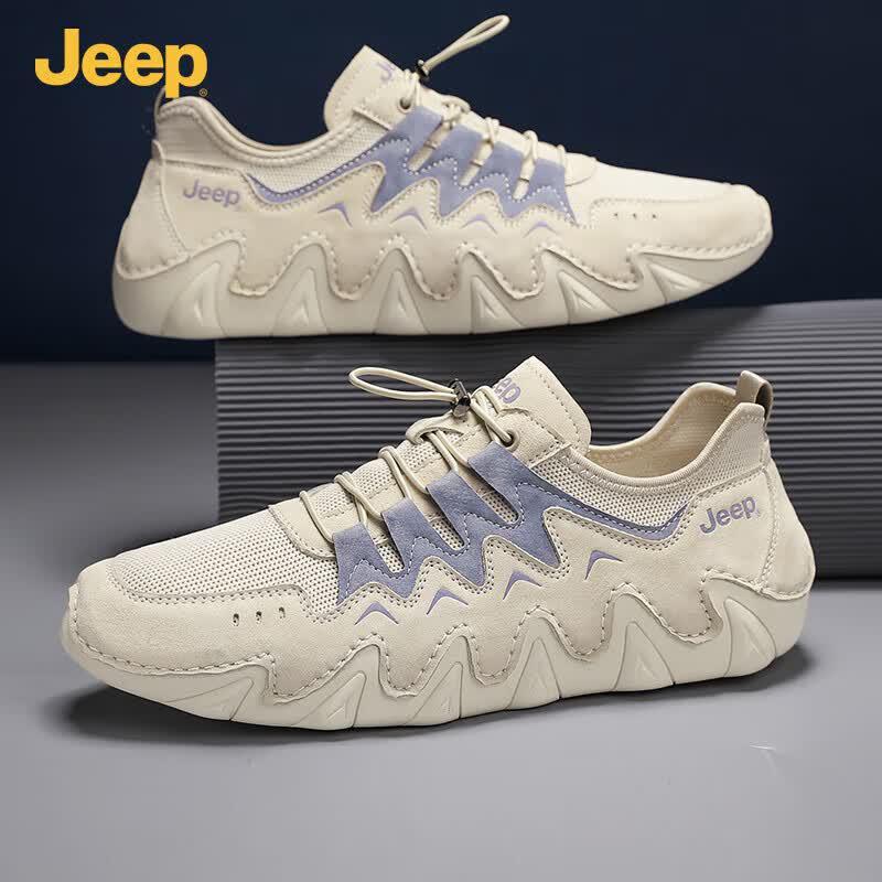 Jeep Мужские дышащие сетчатые повседневные кеды