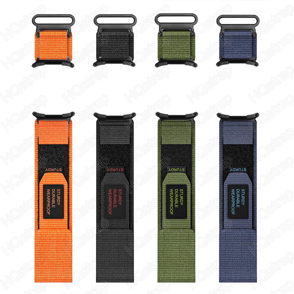 Новый спортивный нейлоновый ремешок-петля для Samsung Galaxy Watch 7 Ultra, 47 мм, браслет для Samsung Watch 7 Ultra, ремешки для часов, аксессуары