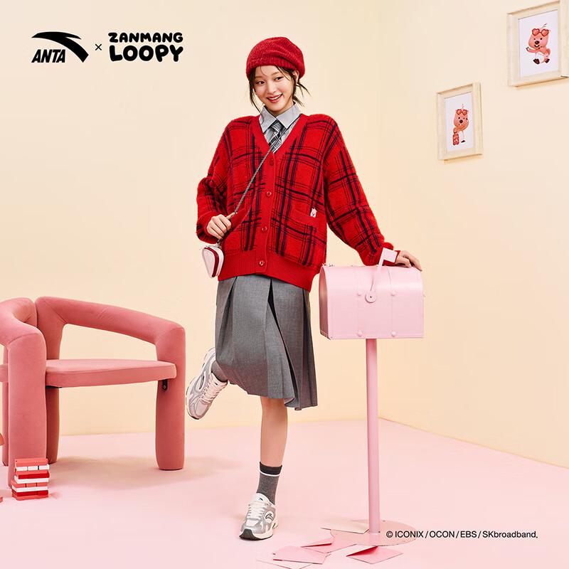 Anta Женский вязаный кардиган-свитер X ZANMANG LOOPY