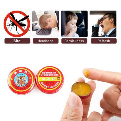 1/5/10 шт. мазь против насекомых, против насекомых, боли в животе и головокружении, против насекомых, против укусов насекомых, травяное масло, массаж с эфирными маслами