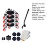 Movers Set with 360-degree Rotatable Wheels Furniture Lifter Tool Kit Anti-slip Heavy Duty Maximum Load 1100lb Furniture