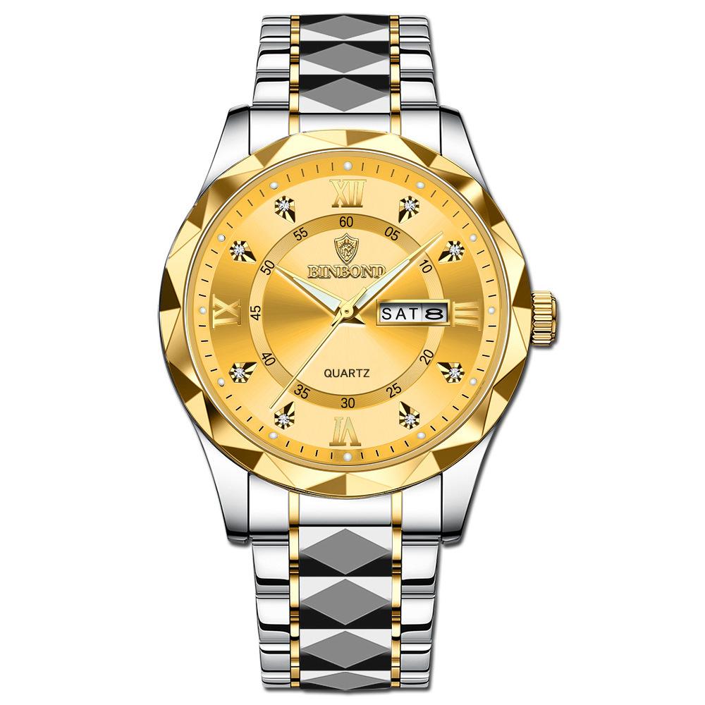 Мужские водонепроницаемые светящиеся наручные часы-будильник для бега