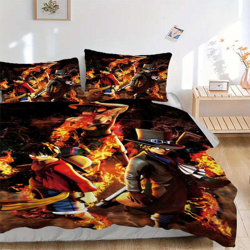 Heroes Adventure Print 3Pcs Bedding Setduvet Cover With 2 Bedropillowcase Home Birthday Gift