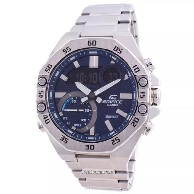 Edifice World Time Mobile Link ECB-10D-2A ECB10D-2 100M Мужские часы