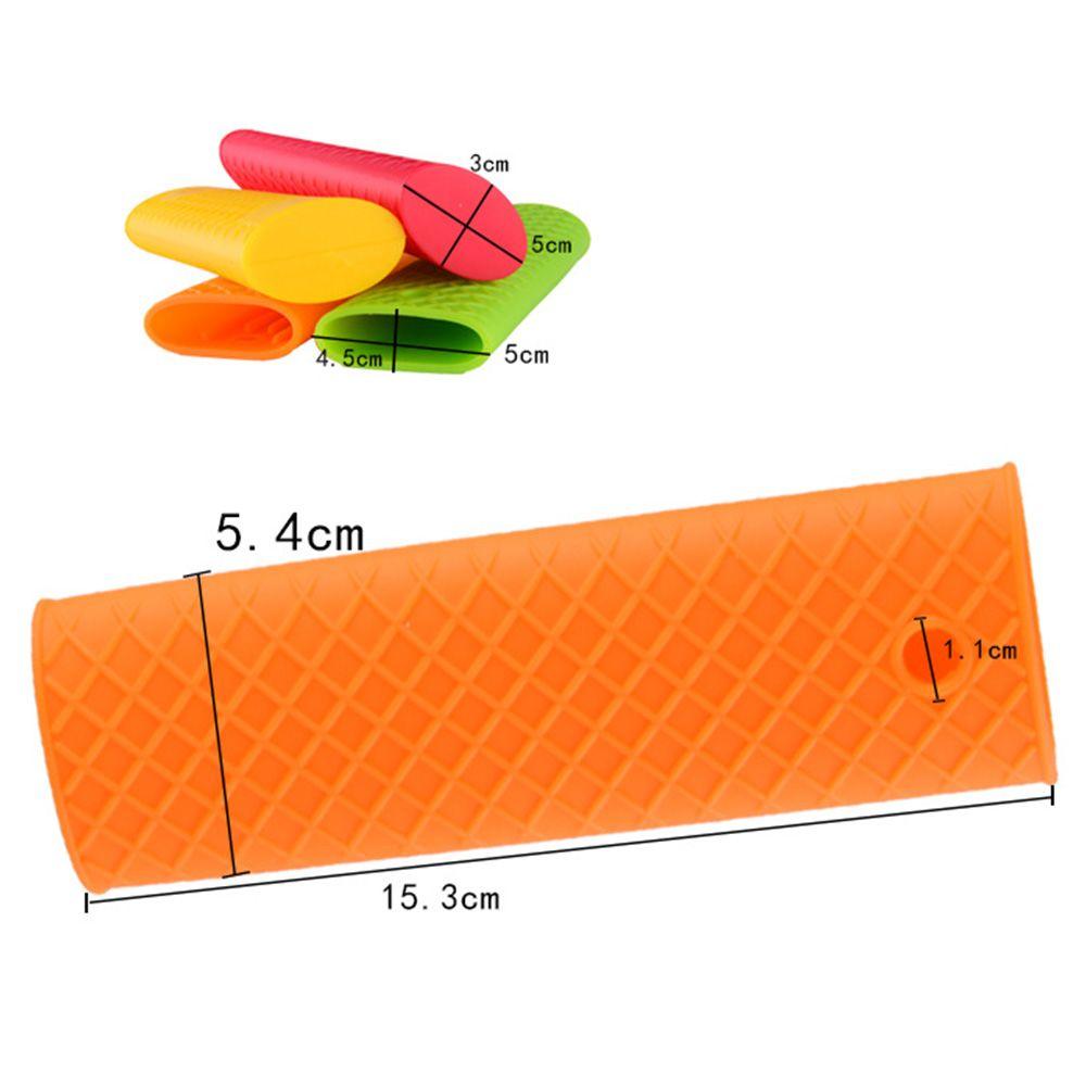New Kitchen Tools Non-Slip Pot Pan Handles Sleeve Slip Cover Grip Silicone Holder Saucepan Handle